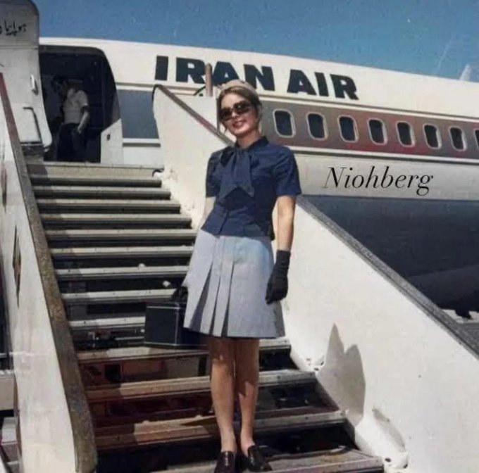 Irȧn Airi stjuardess enne 1979. aasta Irȧni revolutsiooni