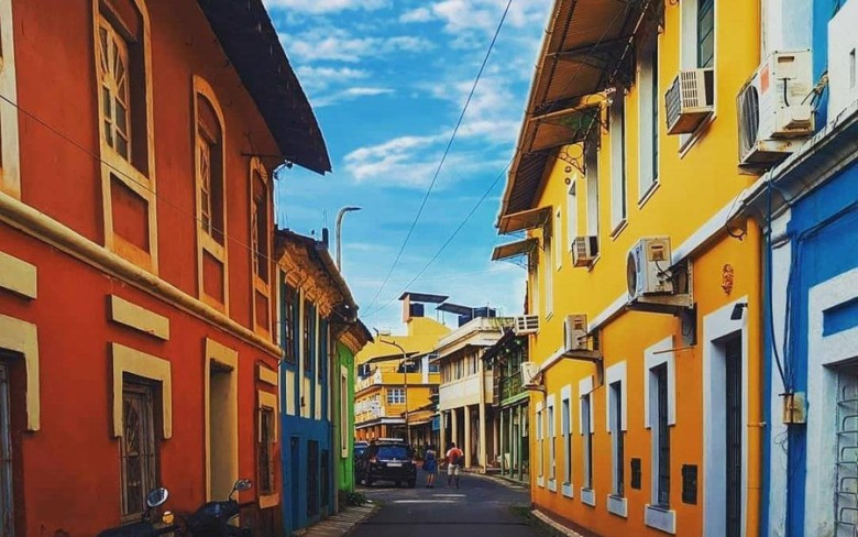 Fontainhas Goa, India