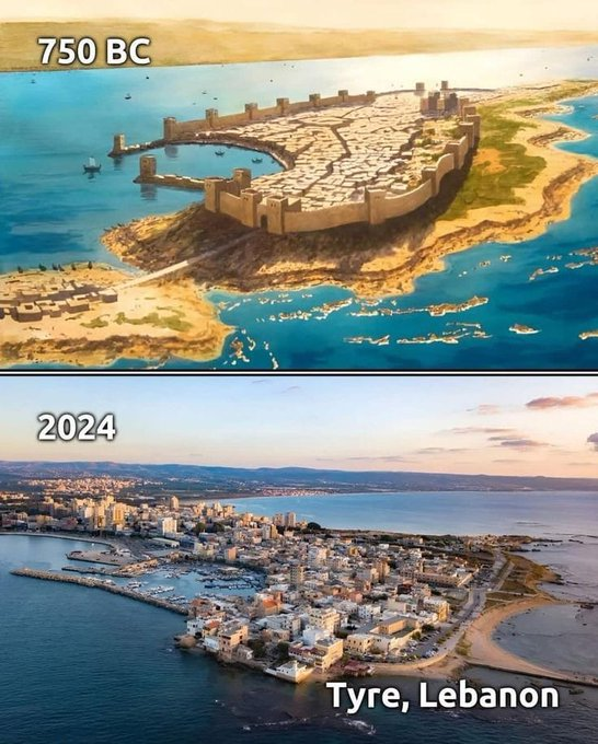 Tyre , Liibanon siis ja praegu