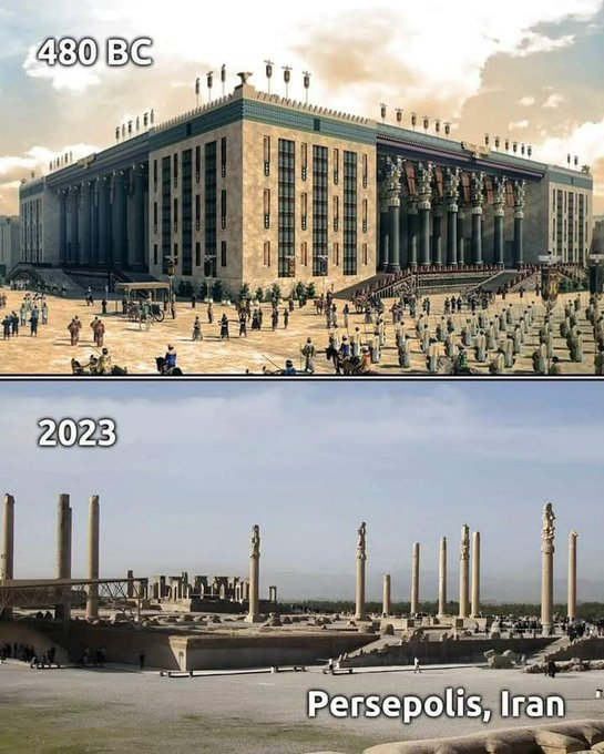 Persepolis, Iraan siis ja praegu