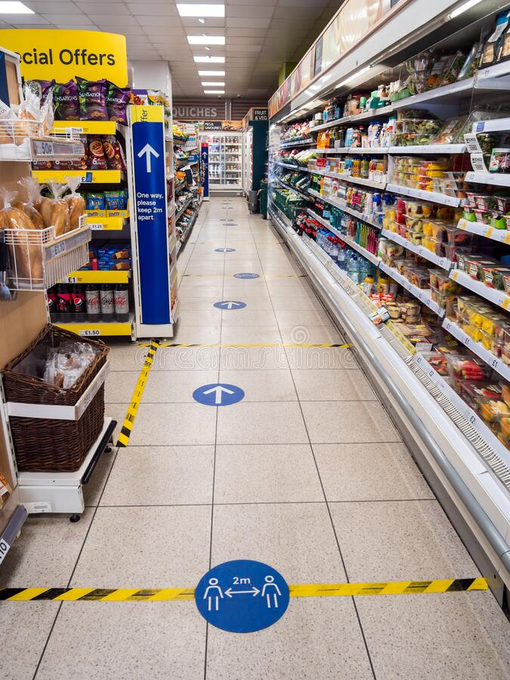 Nad panid teid kõndima kindlates suundades ja seisma supermarketites kindlates kohtades