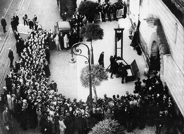 1939. aastal viis Prantsusmaa läbi oma viimase avaliku hukkamise