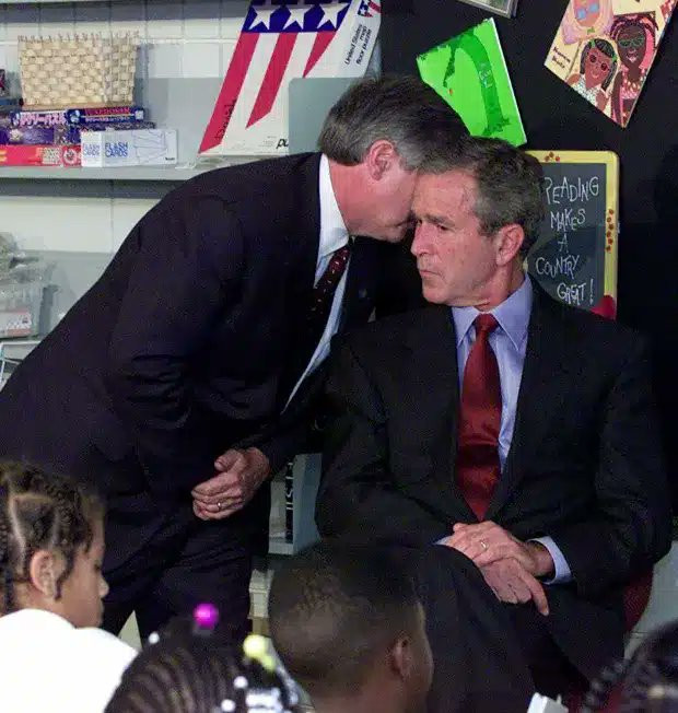 George Bush oli külas koolilastel, kui sai teate rünnakust
