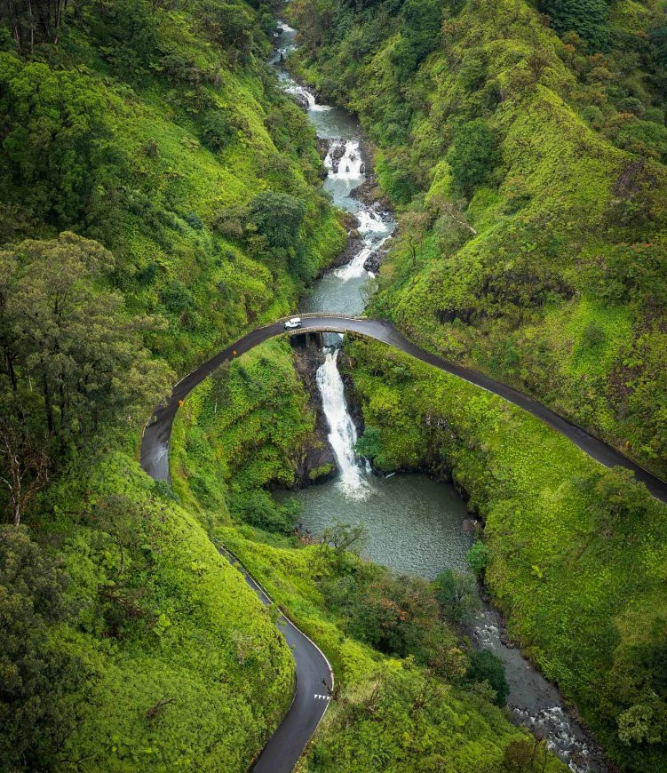 Hana maantee, Hawaii, USA