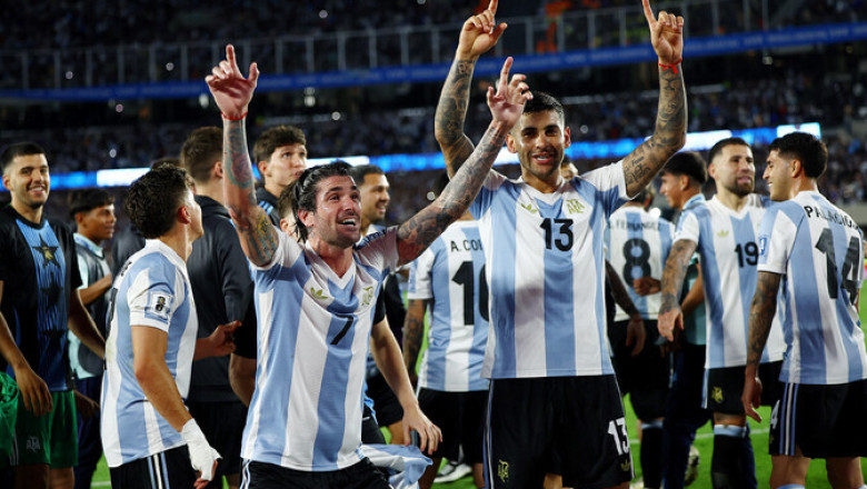 Argentina tähistas finaalturniirile jõudmist magusa võiduga