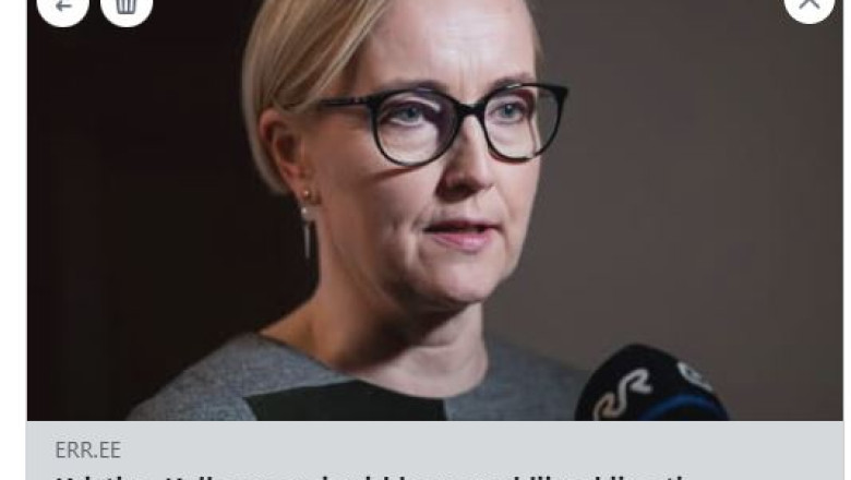 Kristina Kallas teab täpselt, et pensionid tõusevad liiga kiiresti. Tõde on teine