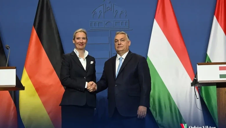 Viktor Orbán väljendab solidaarsust AfD-le: „Võite meie peale loota, Alice Weidel!“