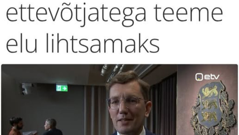 Eks siin ole juba ka tohutu töö ära ka tehtud ja ettevõtjad kõik kiidavad!