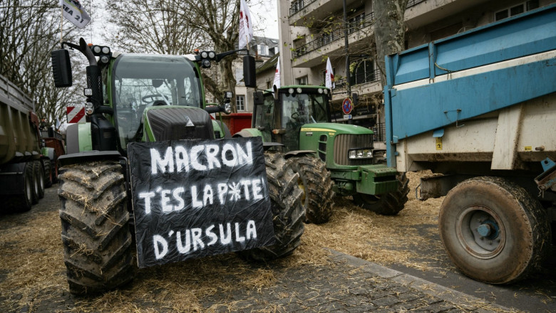 Macron kardab uut põllumeeste mässu, kuna Brüssel võitleb Mercosuri lepingu sõlmimise nimel