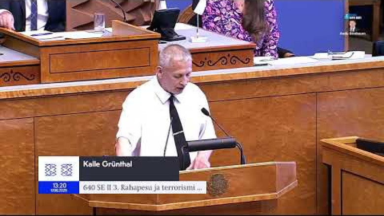Kalle Grünthal: Riigikogus on loomisel sarnane analoogne organisatsioon nagu oli Gestapo või NKVD